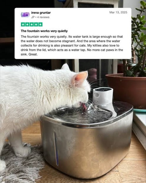 Customer photo — customer review — works very quietly